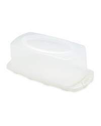 Crofton Rectangular Cake Container - Pearl