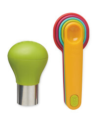 Crofton Cupcake Corer & Spoon Set - Green