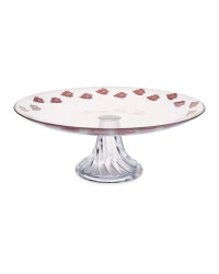 Crofton Flower Footed Cake Stand