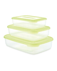 Crofton Food Container 3-Pack - Green