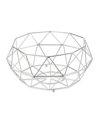 Crofton Fruit Wire Bowl - Chrome