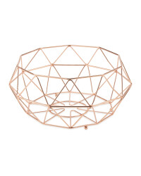 Crofton Fruit Wire Bowl - Copper