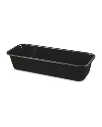 Crofton Loaf Pan - Black/White