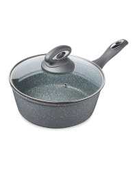 Crofton Marble 20cm Saucepan - Grey