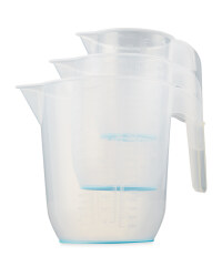 Crofton Measuring Jug 3 Pack - Blue
