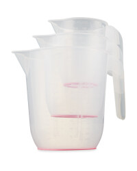 Crofton Measuring Jug 3 Pack - Pink