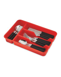 Crofton Red/Black Cutlery Set