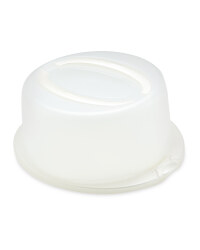 Crofton Round Cake Container - Pearl
