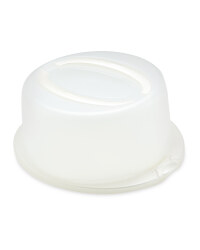 Crofton Round Cake Container - Pearl