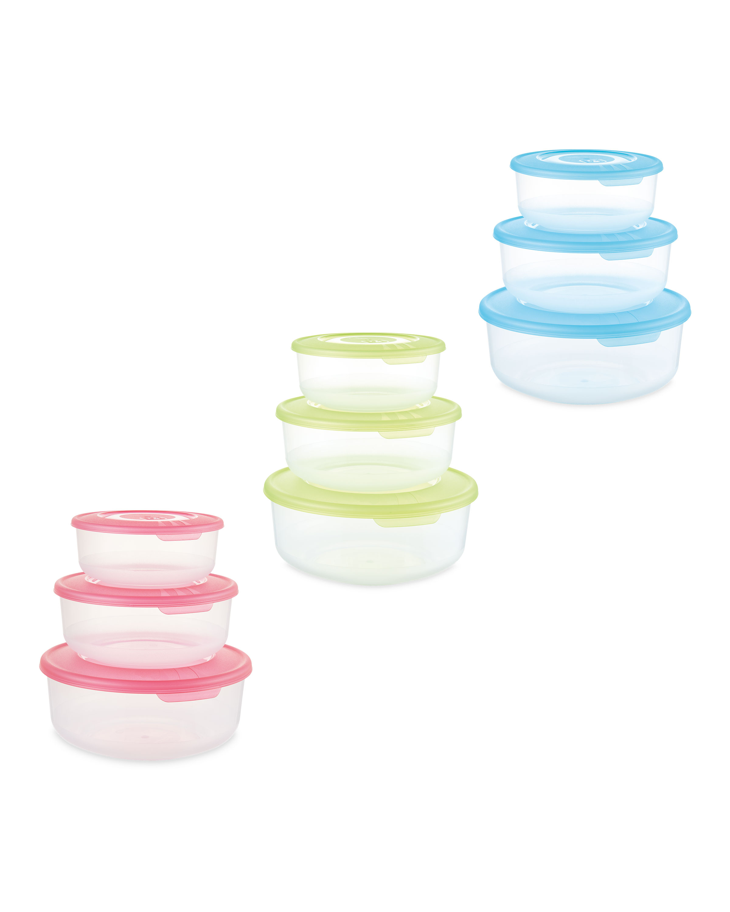 Crofton Round Food Container 3 Pack