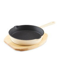 Crofton Round Pan & Board - Cream