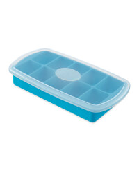Crofton Silicon Ice Cube Tray - Light Blue