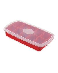 Crofton Silicon Ice Cube Tray - Red