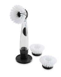 Crofton Soap Brush & Refills - Black