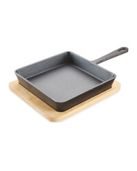 Crofton Square Pan & Board - Black
