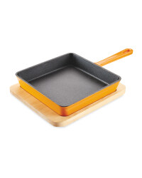 Crofton Square Pan & Board - Orange