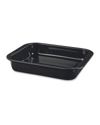 Crofton Rectangle Pan - Black/White