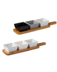 Crofton Serving Board & Square Bowls