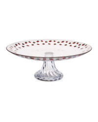 Crofton Strawberry Footed Cake Stand