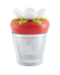 Crofton Tea Infuser Flower - Red