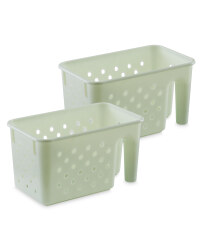 Crofton Tinted Storage Caddy - Green