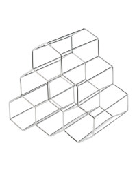 Crofton Wine Rack - Chrome