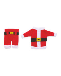 Santa Cutlery Holders 6 Pack