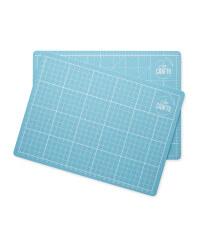 So Crafty Cutting Mats Twin Pack - Blue