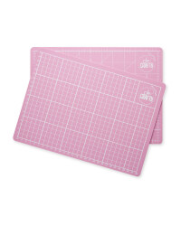 So Crafty Cutting Mats Twin Pack - Pink