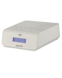 DAB Alarm Clock Radio - White
