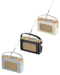 Vintage DAB Radio With Bluetooth