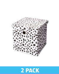 Dalmation Storage Cube 2 Pack