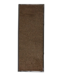 Dark Brown Edged Dirt Buster Runner