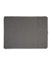 Dark Grey Washable Utility Mat