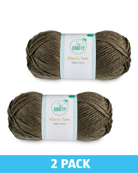 Dark Olive Chunky Yarn 2 Pack