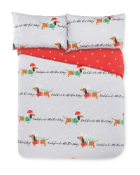 Daschund Double Easy Care Duvet Set