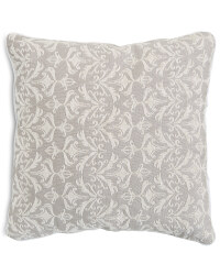 Decorative Cushion - Damask - Cream