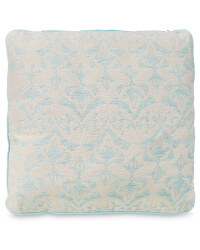Decorative Cushion - Damask - Duck Egg