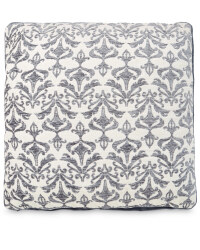 Decorative Cushion - Damask - Grey