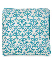Decorative Cushion - Damask - Teal