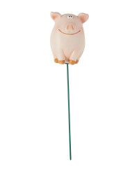 Gardenline Pig Plant Pot Stick