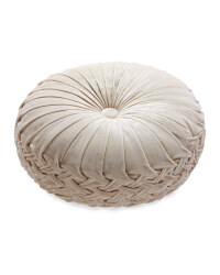 Kirkton House Round Cushion - Champagne
