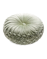 Kirkton House Round Cushion - Olive Gold