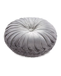 Kirkton House Round Cushion - Silver