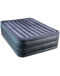Deluxe Air Bed With Pump - Grey