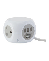 Design Socket Cube - White