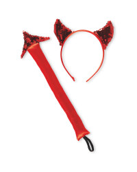 Halloween Magic Devil Horns & Tail