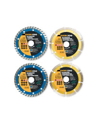Diamond Cutting Disc Set 4 - Piece