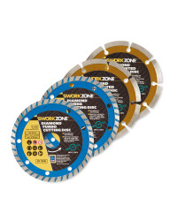 Diamond Cutting Discs 4-Piece