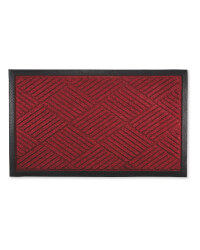 Diamond Design Doorguard Mat - Red